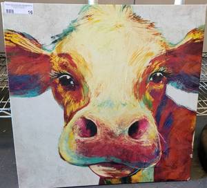 lot 16 image: CANVAS-STYLE WALL FRAME AS SHOWN.