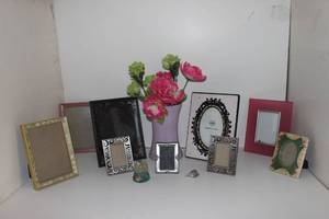 lot 11 image: Variety of  Photo Frames in Various styles AS pictured