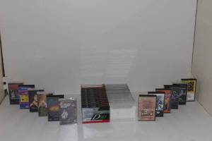 lot 41 image: Selection of Previously Loved Cassette Tapes, Blank Tapes and Empty Cassette Cases