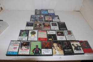 lot 77 image: Generous Quantity of Cassette tapes see photos for artist and album information