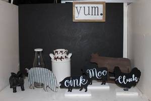 lot 138 image: Farmhouse Style Home Decorations... See Photos