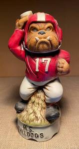 lot 31 image: M.S. Bulldogs DecanterMusic Box