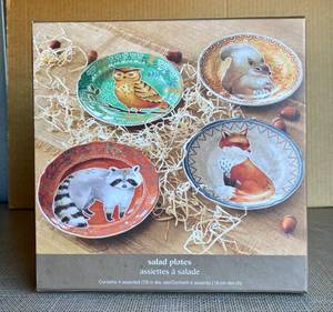 lot 34 image: Pier 1 Salad plates in Box