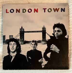 lot 73 image: 1978 London Town LP with Poster