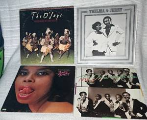 lot 110 image: 1976 The OJays Message in the Music 1977 Thelma and Jerry 1977 Millie Jackson Feeling Bitchy 1977 The Dreamatics
