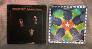 lot 127 image: 1969 Three Dogs Night Suitable for Framing 1968 Steppenwolf The Second