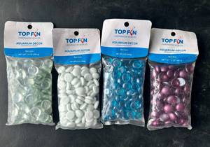 lot 145 image: Topfin Underwater Worlds Aquarium Dcor 4 12oz bags
