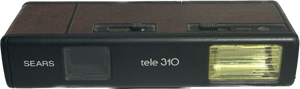 lot 167 image: Vintage Sears Tele 310 110 Film Camera