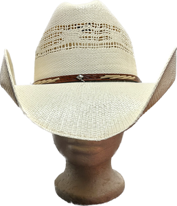 lot 190 image: Justin 20x Cutter Cowboy Hat size 7 38