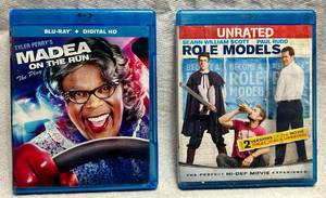 lot 22 image: Blue Ray DVD Tyler Perrys Madea on the run Role Models