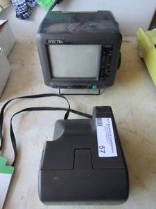 lot 57 image: Poloroid insta print camera, spectra vintage car truck tv 6 screen