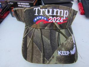 lot 227 image: Trump sun visors NEW