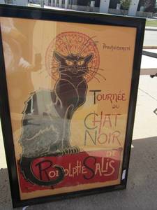 lot 53 image: 3927 Tournee Chat Noir, Proehainement Black Cat art