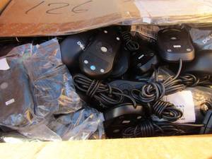 lot 79 image: Large box of mouses for computers qty well over 50 all Dell brand