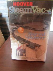 lot 91 image: hoover steamvac supreme has stairs and upholstrey attatchment kit