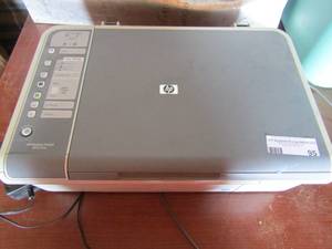 lot 94 image: vivera hp printer with cord, works