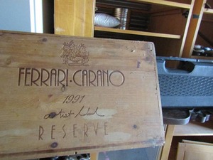 lot 146 image: black rifle case hard sided, wooden ferrari carano box and a samsonite brief case