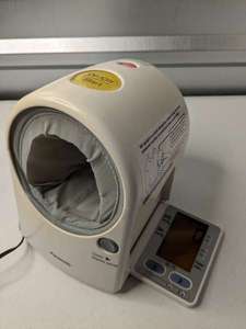 lot 18 image: PANASONIC Digital Upper Arm BLOOD PRESSURE MONITOR EW-3152 w ADAPTER