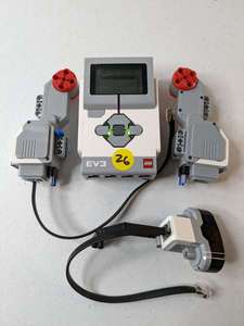 lot 26 image: LEGO MINDSTORMS EV3 brick  brain  programming module