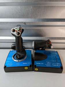 lot 30 image: Saitek X45 - PC Flight Control - Flight Stick & Throttle
