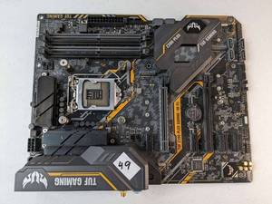 lot 49 image: ASUS TUF Z390-PLUS LGA 1151 Intel Gaming Motherboard