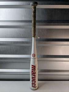 lot 55 image: Marucci CAT6 Youth 2717 oz WhiteRed 2 34 Barrel MJBBC6 Baseball Bat