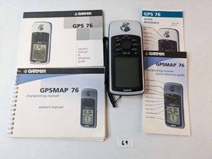 lot 69 image: Garmin GPSMAP 76 Handheld GPS - For Parts