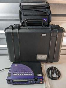 lot 73 image: Portadisc MDP 500 Professional Portable Field Minidisc Recorder w Hard Case
