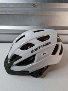lot 76 image: Bontrager Solstice Helmet White - MediumLarge 55-61
