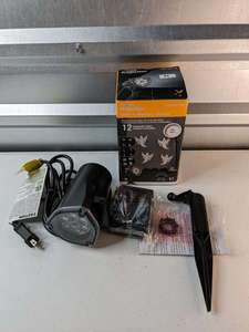 lot 85 image: Gemmy - LED LightShow Projection Whirl-A-Motion  Strobe - 12 Slides - NEW