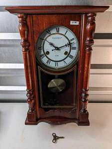 lot 110 image: Kassel 31 Day Pendulum Wall Clock