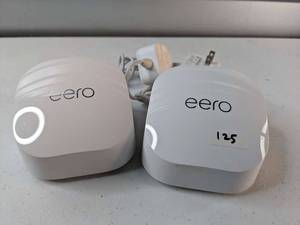 lot 125 image: 2 - Eero 6 Plus Dual Band Mesh Wi-Fi 6 Router R01001