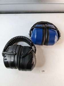 lot 159 image: Lot of 2 - Ear Muffs Hearing Foldable Noise Reduction Protection Gun Shooting Range