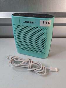 lot 172 image: Mint Green Bose SoundLink Color Bluetooth 415859