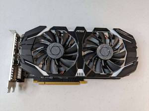 lot 184 image: MSI GeForce GTX 1060 3GT OC Video Graphics Card 3GB GDDR5