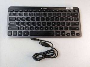 lot 191 image: Logitech bluetooth illuminated keyboard K810