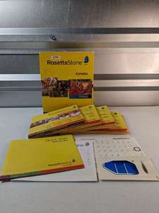 lot 236 image: ROSETTA STONE ESPANOL SPANISH (Latin America) LEVELS 1,2,3