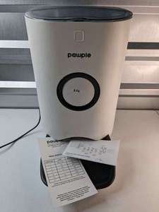 lot 252 image: Pawple Automatic Pet Feeder Food Dispenser for Cats & Dogs