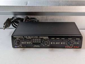 lot 257 image: ART Tube PAC Tube Preamplifier  Compressor TubePAC Preamp Mic