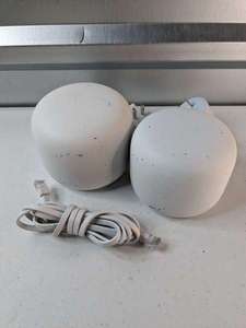 lot 265 image: Google Nest WiFi H2D H2E Wireless Connectivity Router and Point