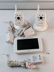 lot 274 image: Summer PZK900R InView Digital Video Baby Monitor w 2cameras