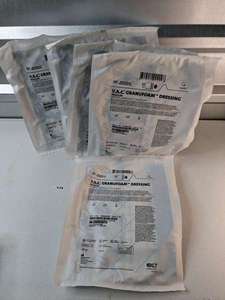 lot 279 image: 5 Pack - KCI V.A.C. GRANUFOAM Foam Dressing Medium- M82750525 Exp. 20241130