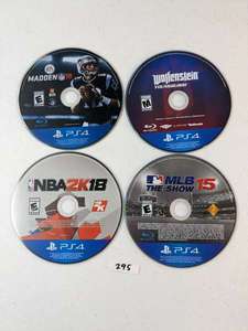 lot 295 image: 4 - PlayStation 4 Games #295
