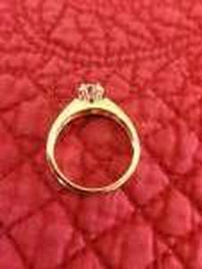 lot 84 image: Ring - 18k gp - sz. 7.5
