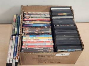 lot 152 image: Selection of DVD movies