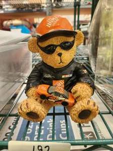 lot 192 image: Nascar - Home Depot - Tony Stewart - collectable bear bank