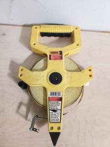 lot 218 image: Empire 100 fiber glass measuring tape