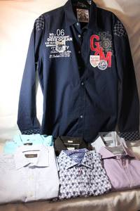 lot 95 image: Mens Clothes Dress shirts, see pictures