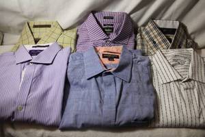 lot 96 image: Mens Clothes Dress shirts, see pictures