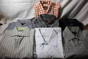 lot 98 image: Mens Clothes Dress shirts, see pictures